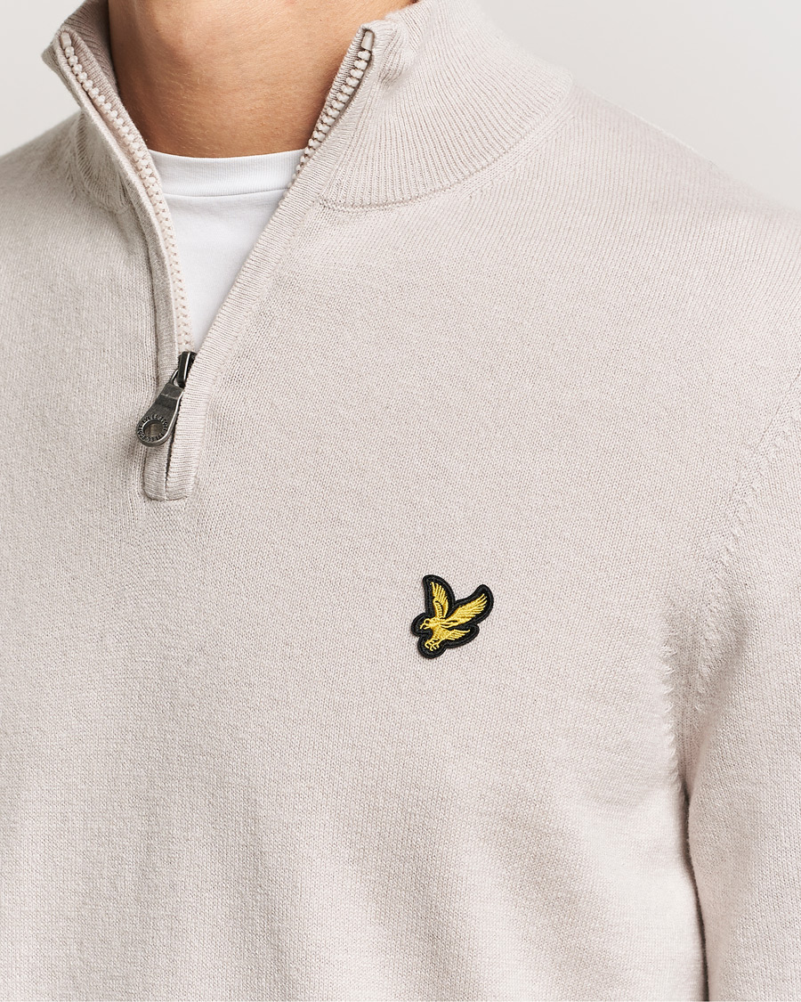 Homme | Pulls Et Tricots | Lyle & Scott | Cotton/Merino Half Zip Cove