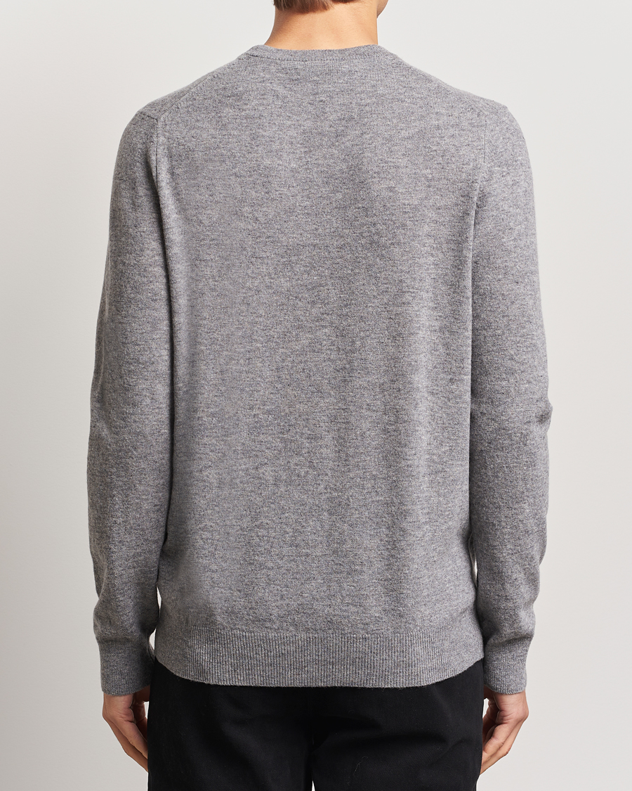Homme | Pulls Et Tricots | Lyle & Scott | Lambswool Crew Neck Pullover Mid Grey Marl