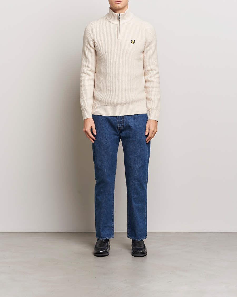 Homme | Pulls Et Tricots | Lyle & Scott | Shaker Stitch Half Zip Cove