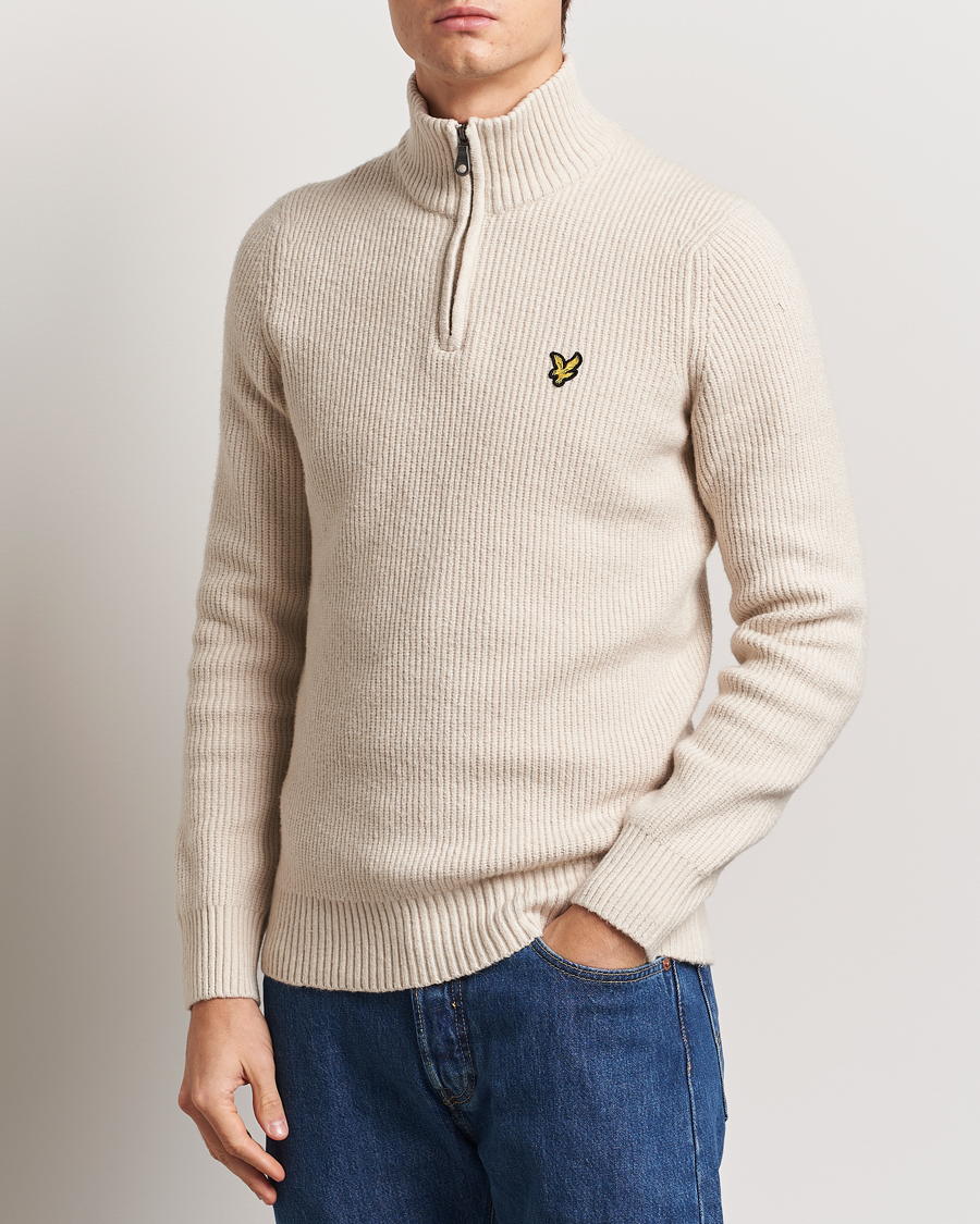 Homme | Pulls Et Tricots | Lyle & Scott | Shaker Stitch Half Zip Cove