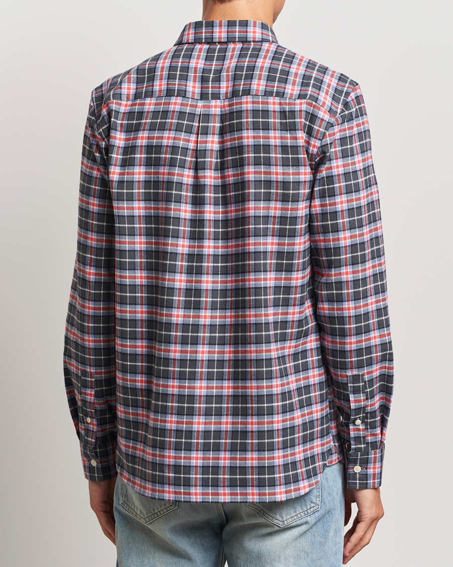 Homme | Chemises | Lyle & Scott | Checked Flannel Shirt Blue Smoke