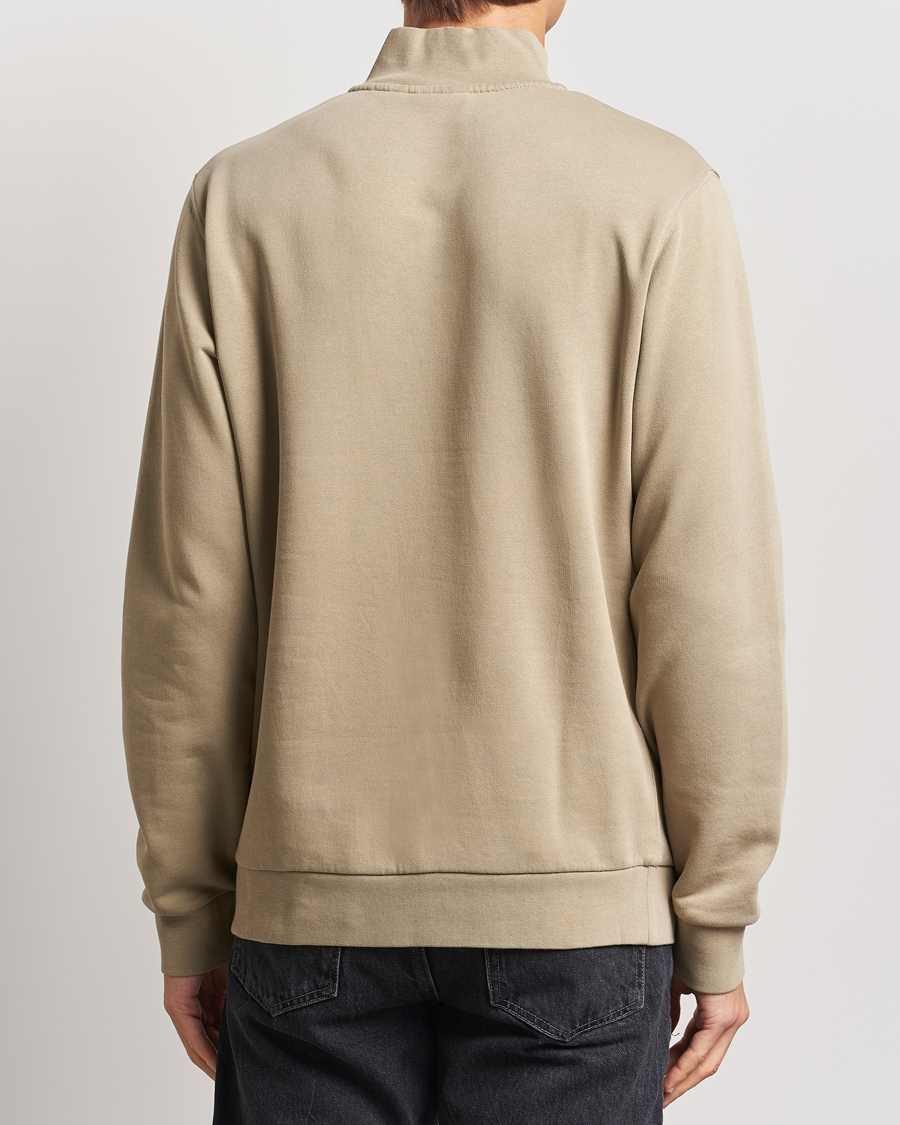 Homme | Pulls Et Tricots | Lyle & Scott | Loopback Half Zip Sweater Sage Uniform