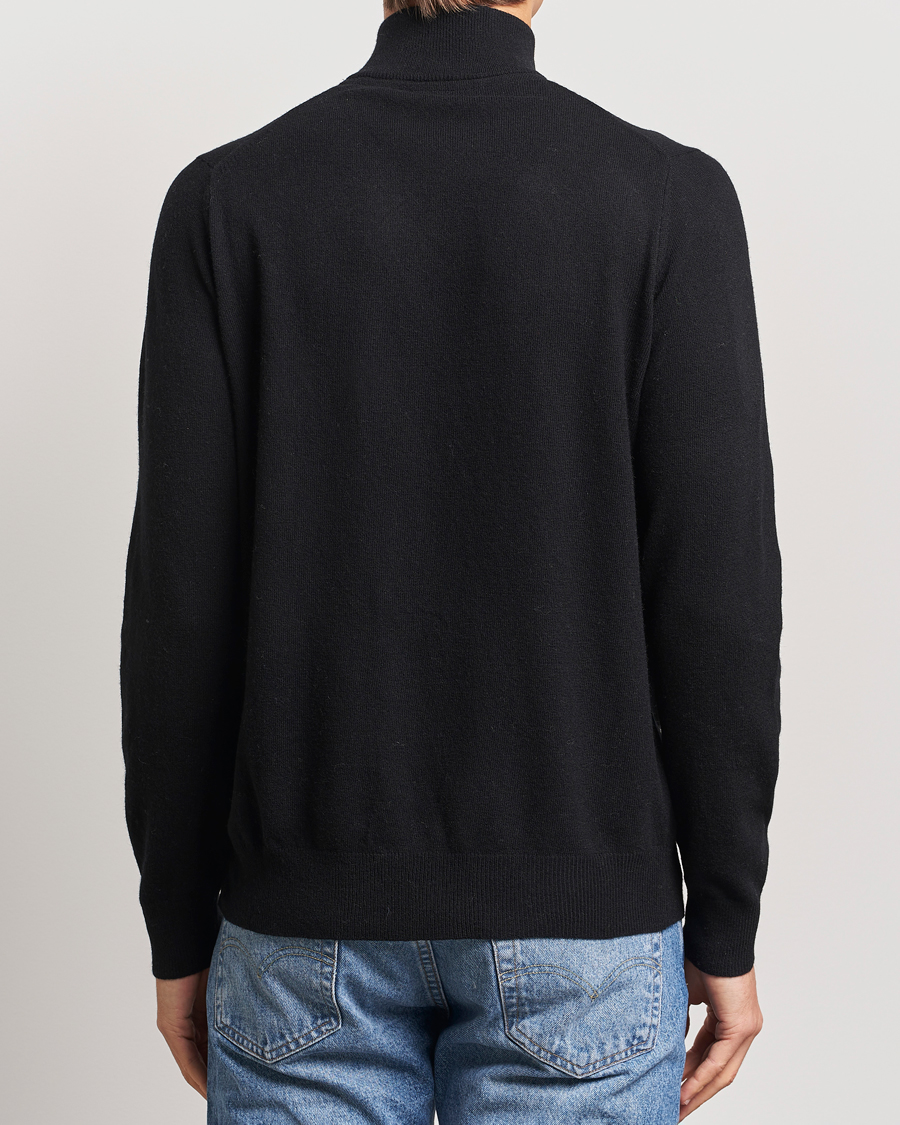 Homme | Pulls Et Tricots | Lyle & Scott | Lambswool Full Zip Jet Black Marl