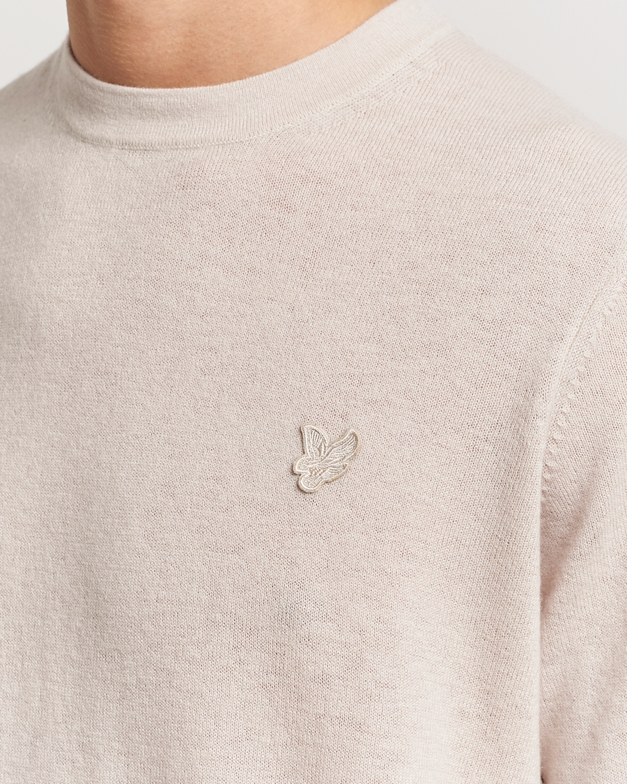 Homme | Pulls Et Tricots | Lyle & Scott | Tonal Eagle Lambswool Crew Neck Cove