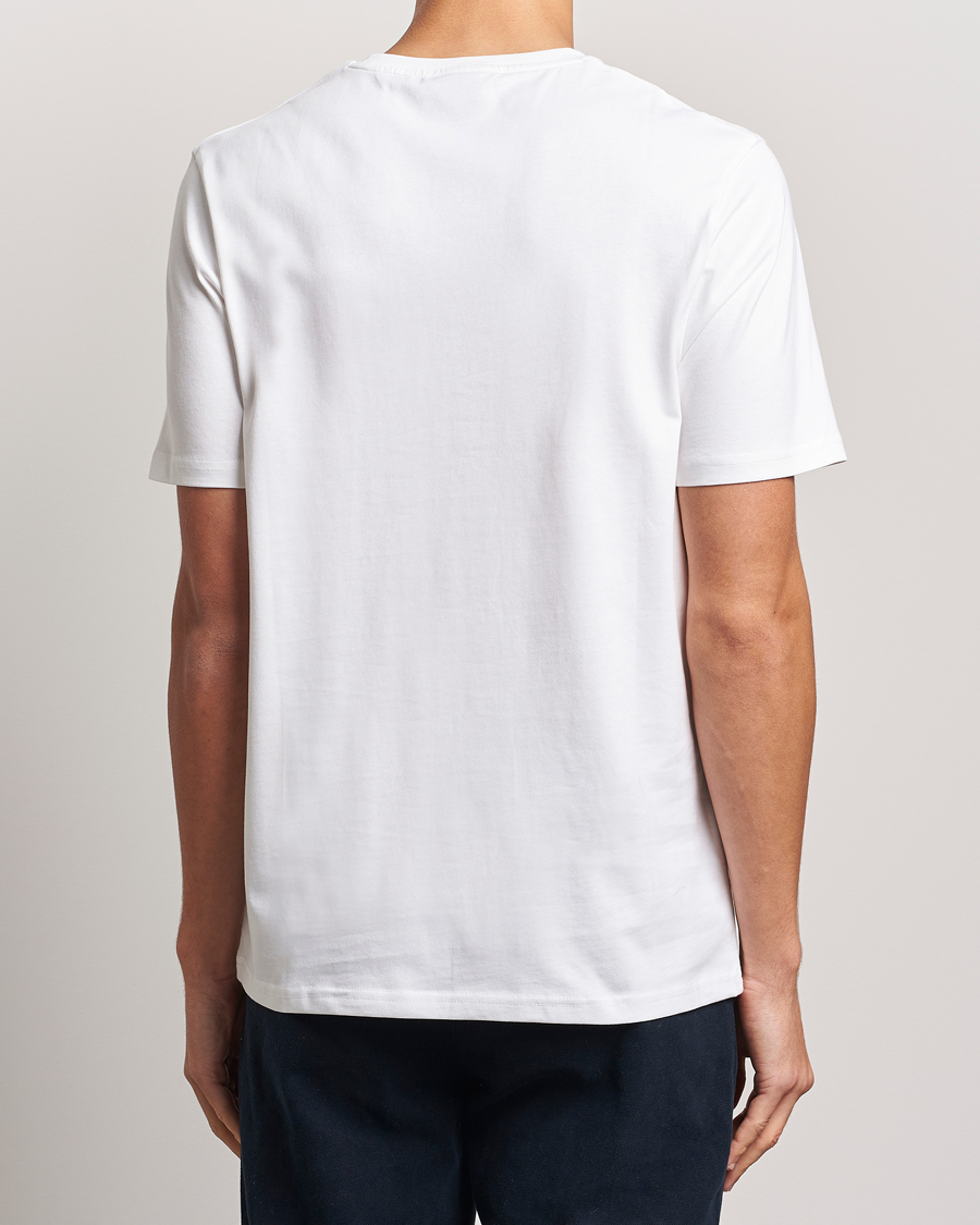 Homme | T-shirts | Lyle & Scott | Tonal Eagle Crew Neck T-Shirt White