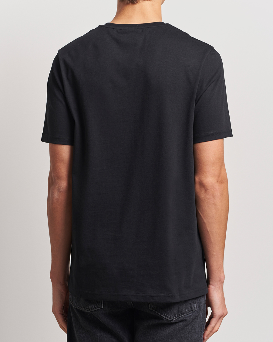 Homme | T-shirts | Lyle & Scott | Tonal Eagle Crew Neck T-Shirt Jet Black