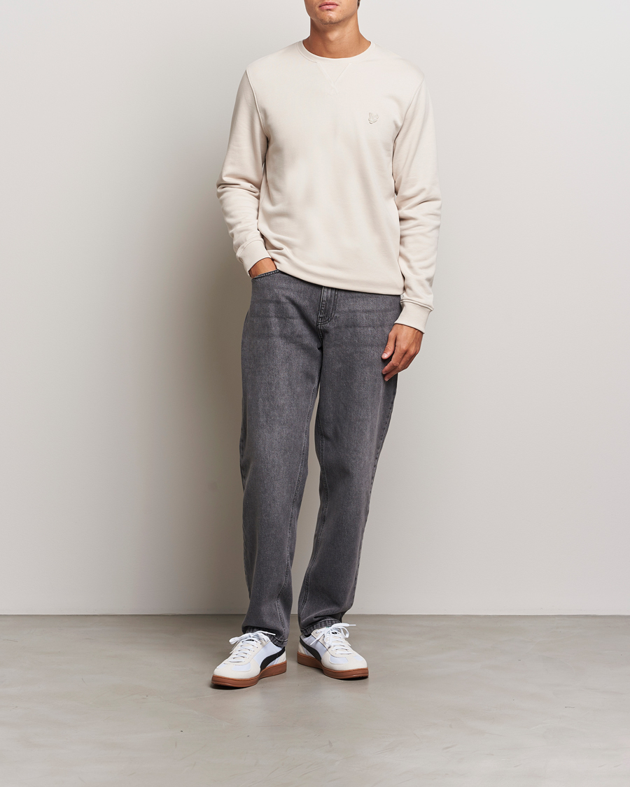Homme | Pulls Et Tricots | Lyle & Scott | Tonal Eagle Crew Neck Sweatshirt Cove