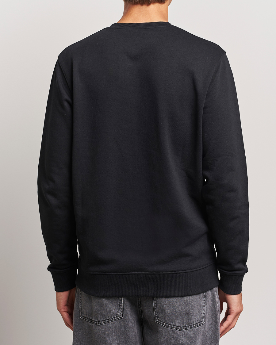 Homme | Pulls Et Tricots | Lyle & Scott | Tonal Eagle Crew Neck Sweatshirt Jet Black