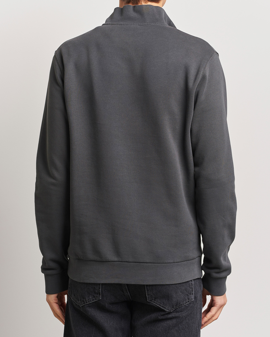 Homme | Pulls Et Tricots | Lyle & Scott | Tonal Eagle Half Zip Sweater Gunmetal