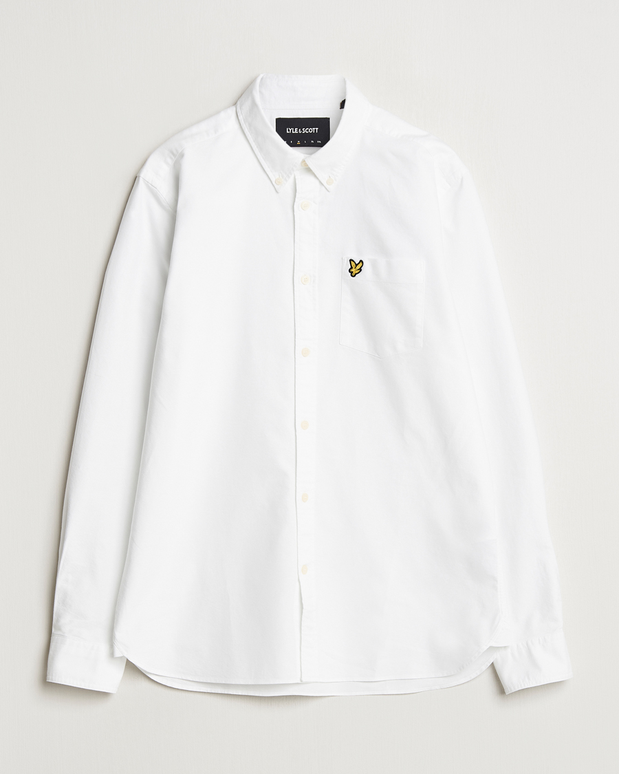 Homme | Chemises | Lyle & Scott | Lightweight Oxford Shirt White