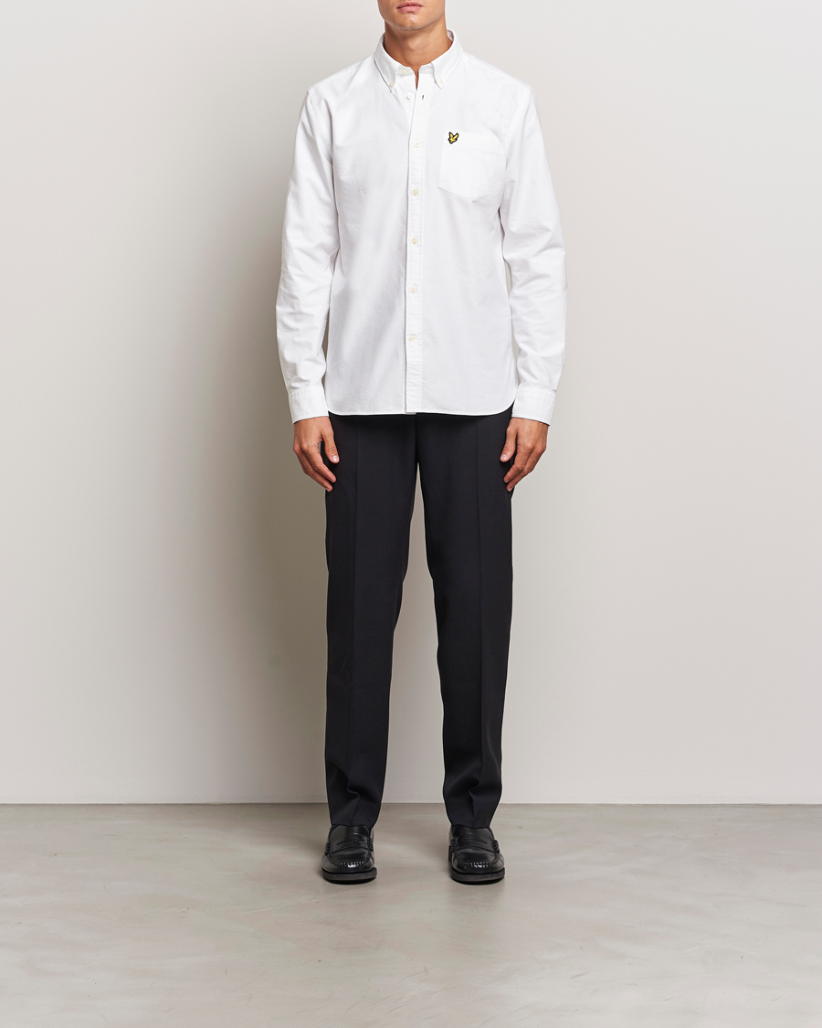 Homme | Chemises | Lyle & Scott | Lightweight Oxford Shirt White