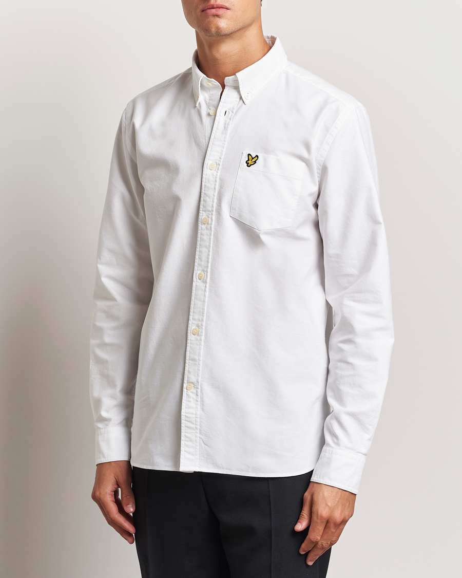 Homme | Chemises | Lyle & Scott | Lightweight Oxford Shirt White