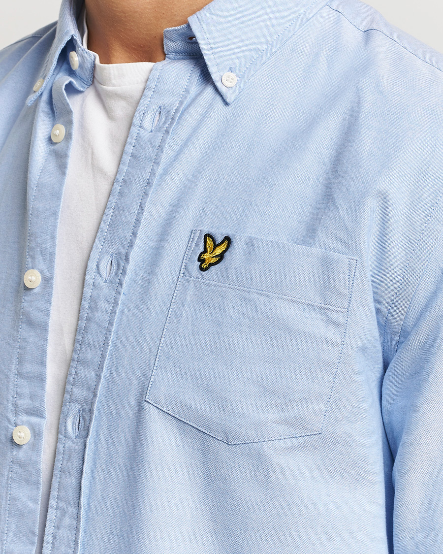Homme | Chemises | Lyle & Scott | Lightweight Oxford Shirt Riviera Blue