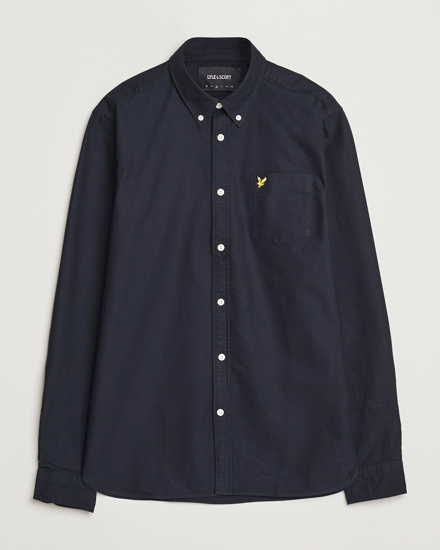 Homme | Chemises | Lyle & Scott | Lightweight Oxford Shirt Dark Navy
