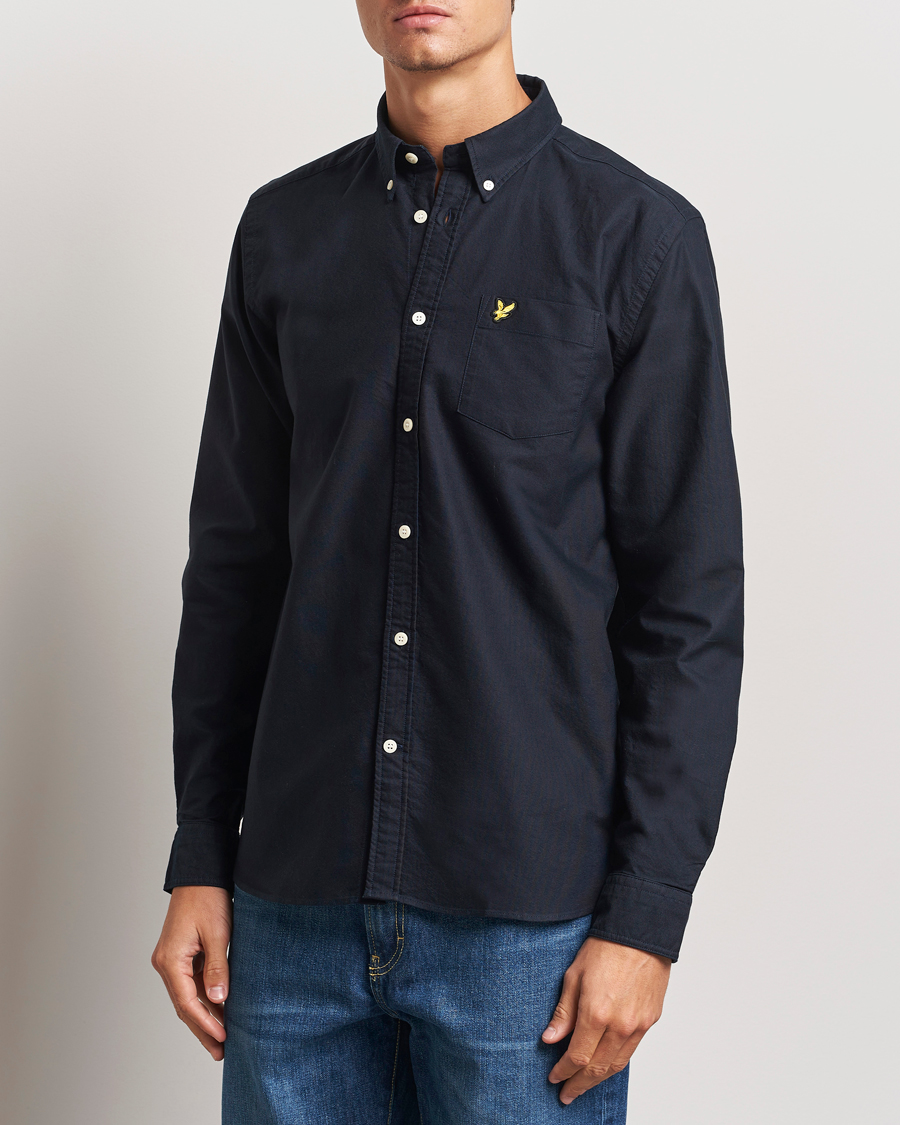 Homme | Chemises | Lyle & Scott | Lightweight Oxford Shirt Dark Navy