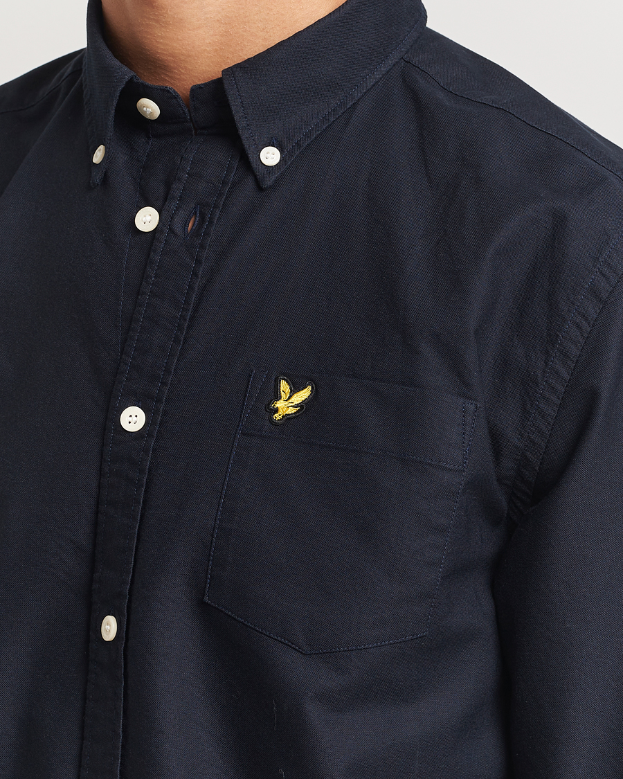 Homme | Chemises | Lyle & Scott | Lightweight Oxford Shirt Dark Navy