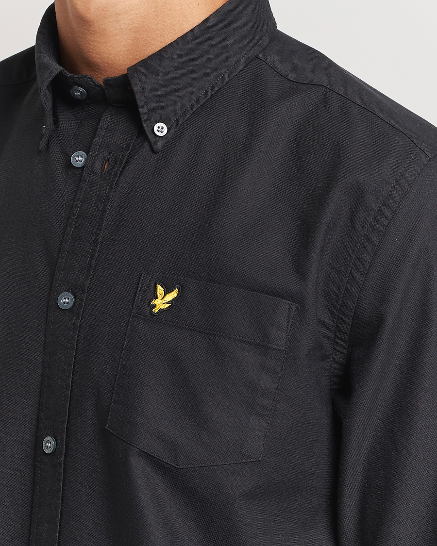 Homme | Chemises | Lyle & Scott | Lightweight Oxford Shirt Jet Black