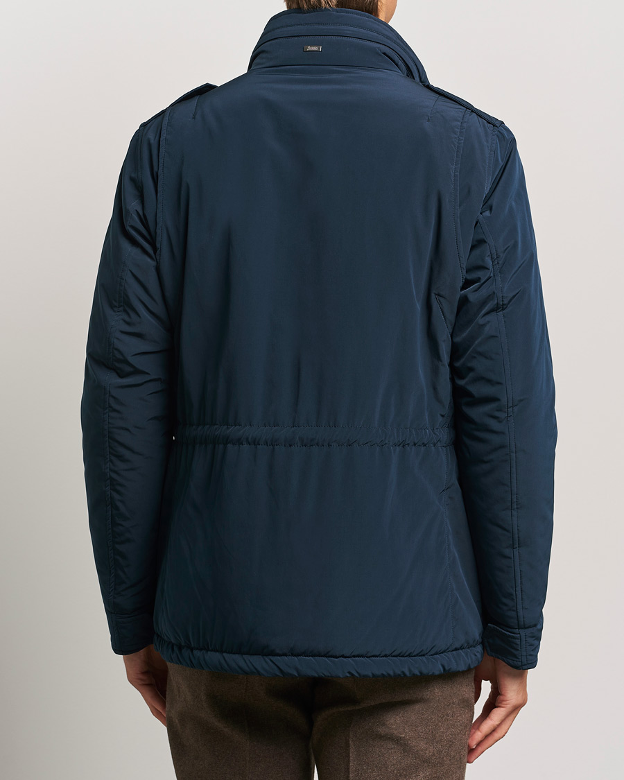 Homme | Manteaux Et Vestes | Herno | Soft Nylon Field Jacket Navy