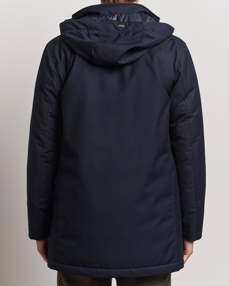 Homme | Manteaux Et Vestes | Herno | Waterproof Coat Navy
