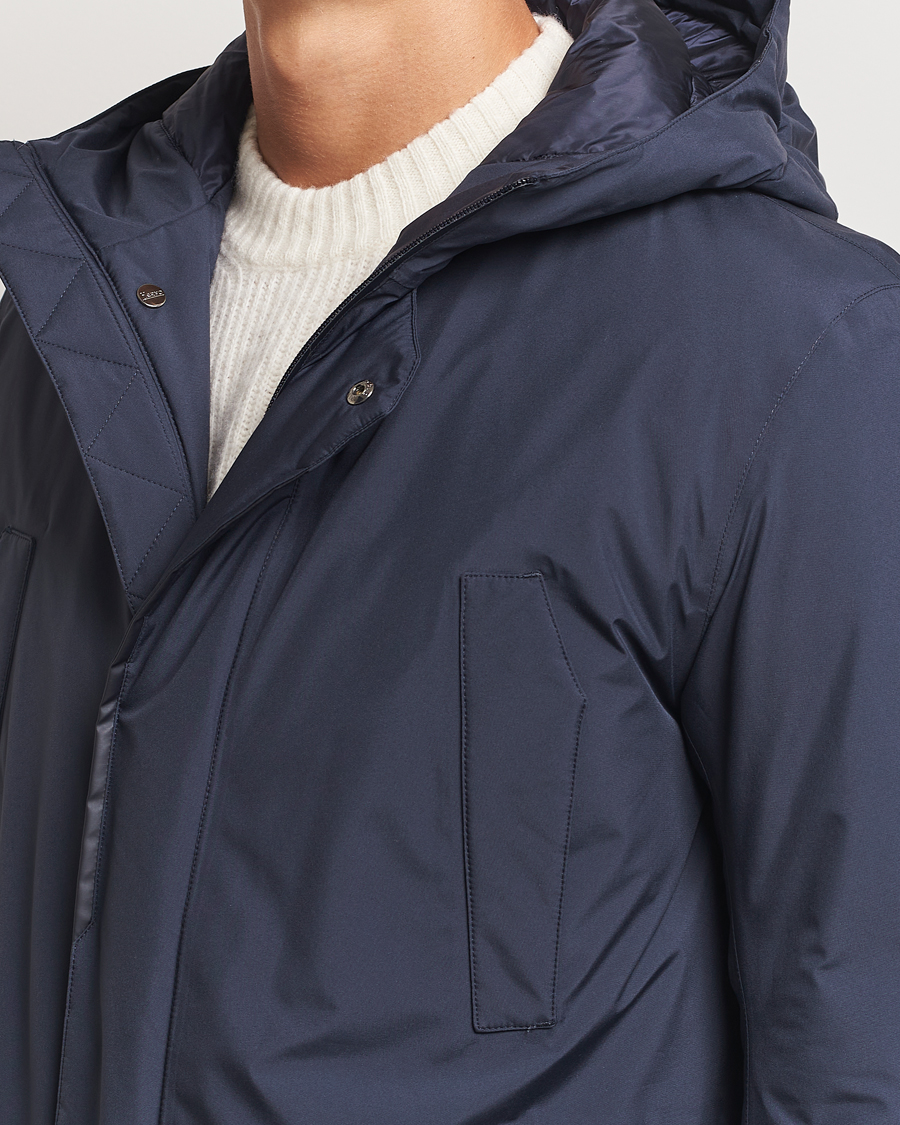Homme | Manteaux Et Vestes | Herno | Laminar Fishtail Parka Navy