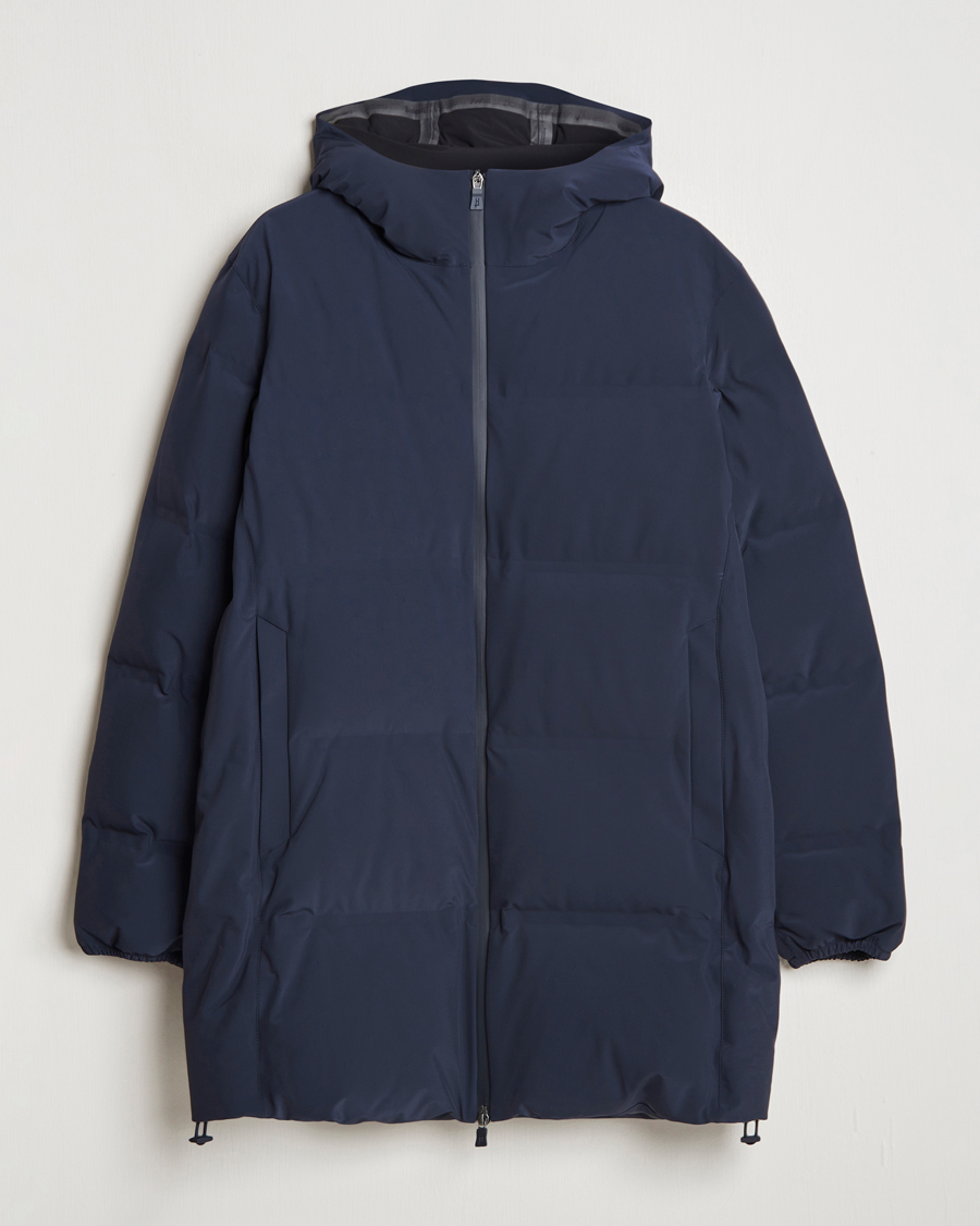 Homme | Manteaux Et Vestes | Herno | Laminar Stretch Down Parka Navy