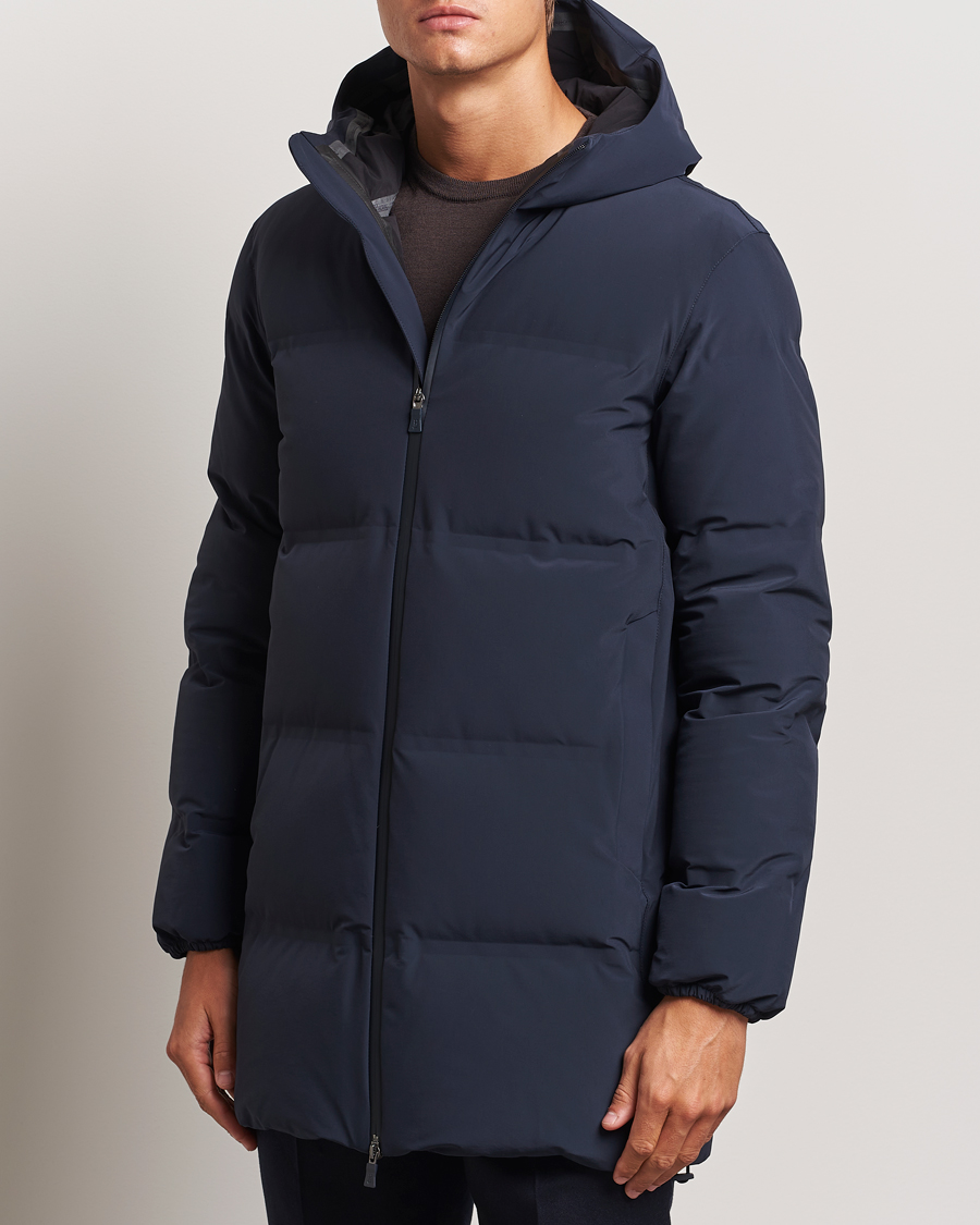 Homme | Manteaux Et Vestes | Herno | Laminar Stretch Down Parka Navy