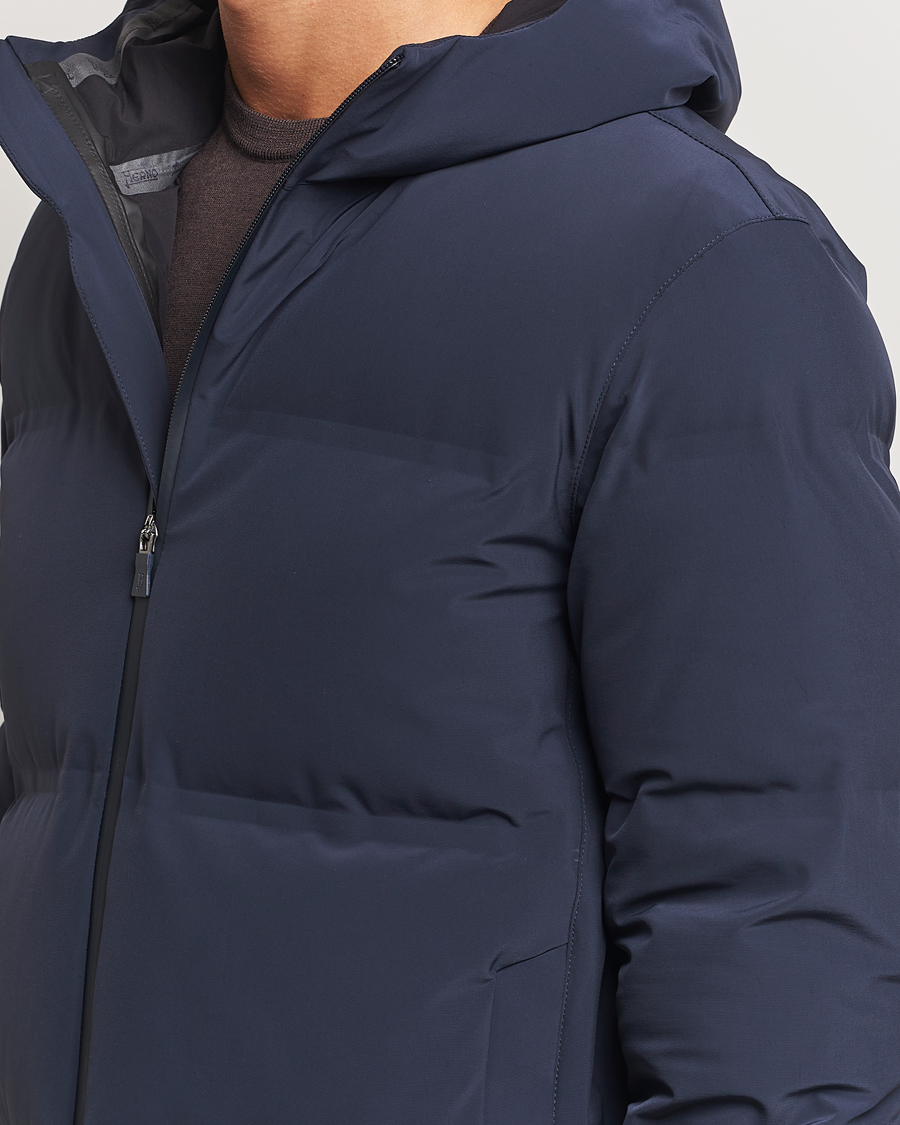 Homme | Manteaux Et Vestes | Herno | Laminar Stretch Down Parka Navy