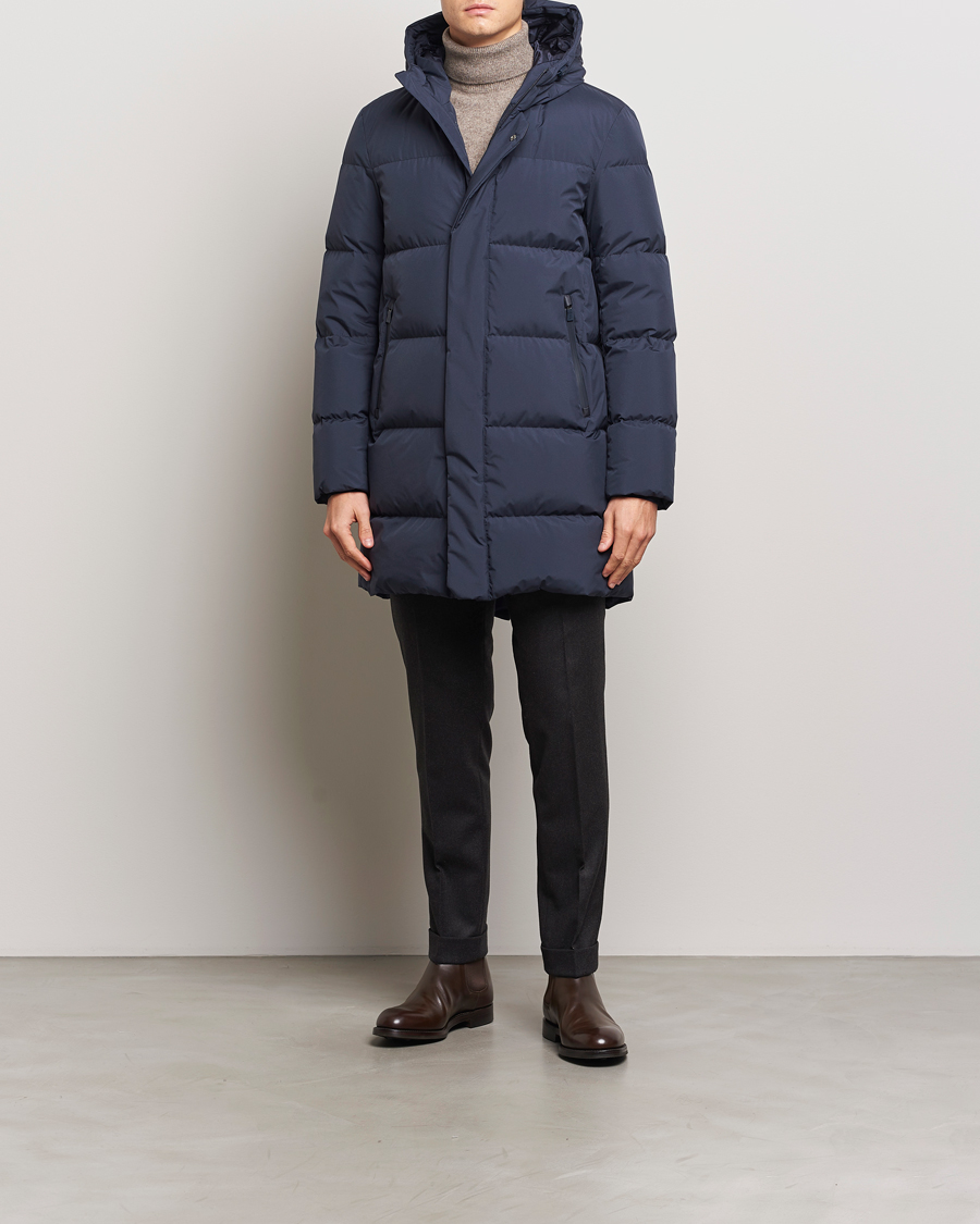 Homme | Manteaux Et Vestes | Herno | Laminar Down Parka Navy