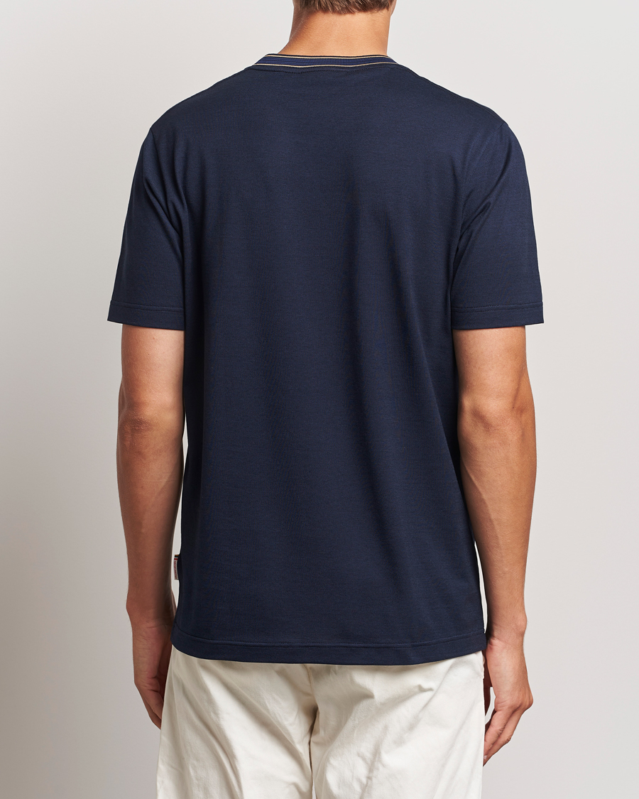 Homme | T-shirts | Orlebar Brown | OB Standard Ribbon Tipping T-Shirt Night Iris