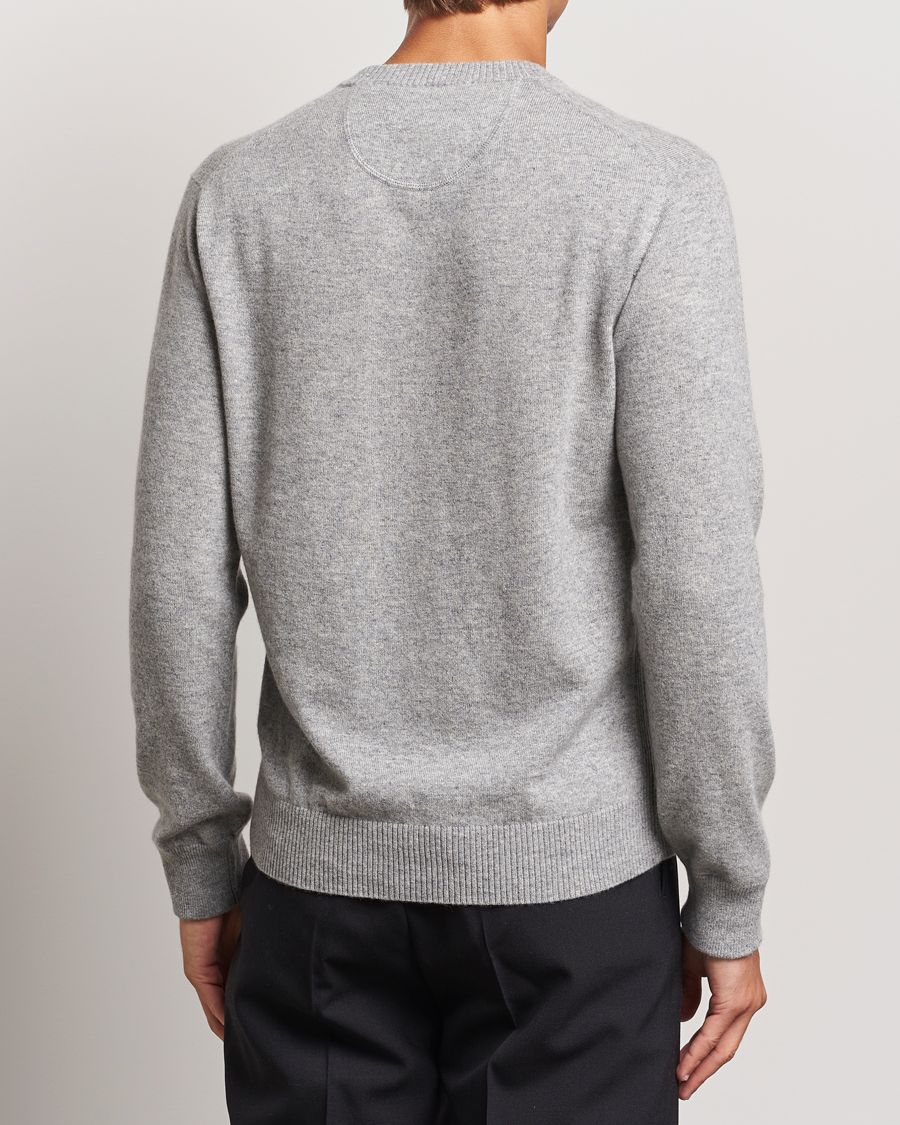 Homme | Pulls Et Tricots | Orlebar Brown | Levar Cashmere Crewneck Oyster Grey
