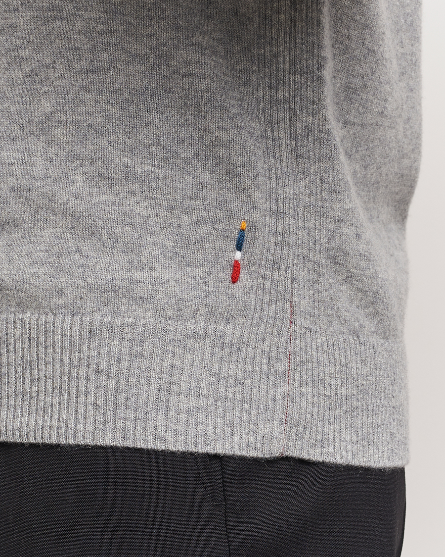 Homme | Pulls Et Tricots | Orlebar Brown | Levar Cashmere Crewneck Oyster Grey