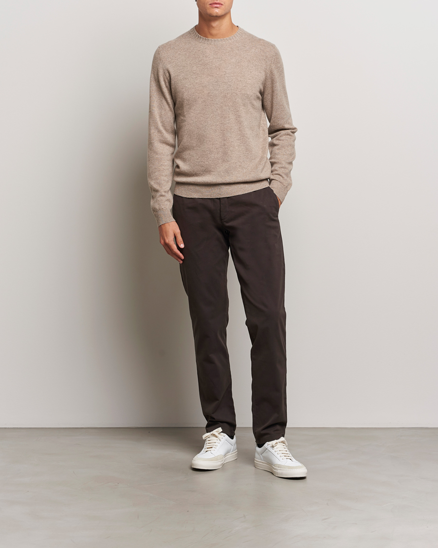 Homme | Pantalons | Orlebar Brown | Fallon Stretch Cotton Trousers Truffle