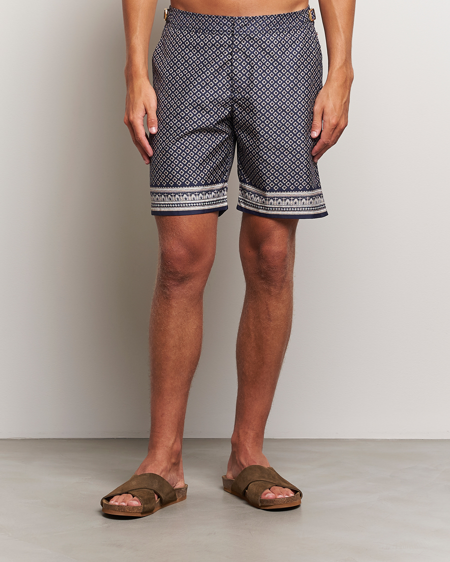 Homme | Maillots De Bain | Orlebar Brown | Dane II Solomio Swimshorts Night Iris