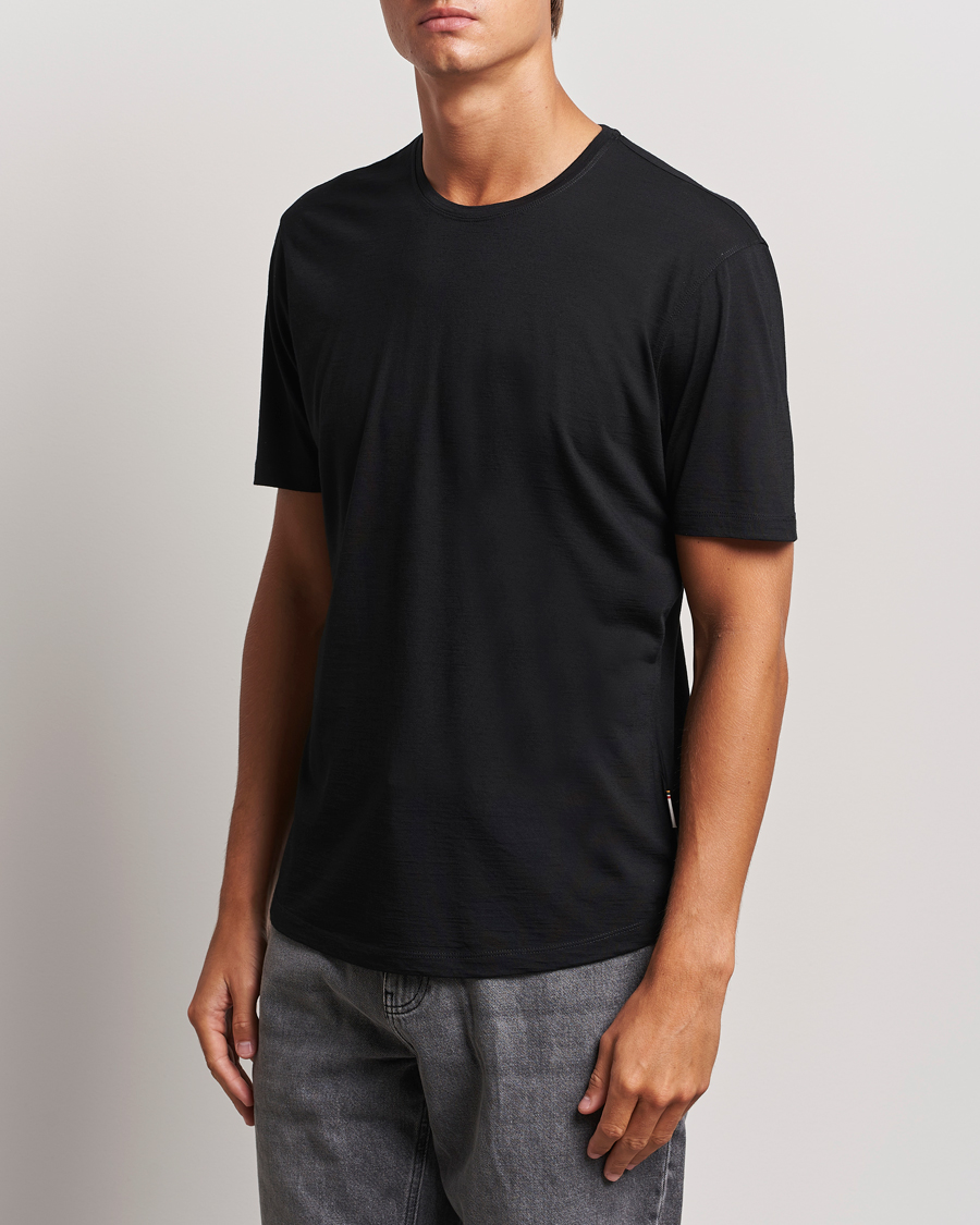 Homme | T-shirts | Orlebar Brown | OB Lux Merino T-Shirt Black