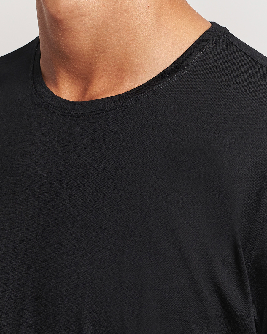 Homme | T-shirts | Orlebar Brown | OB Lux Merino T-Shirt Black