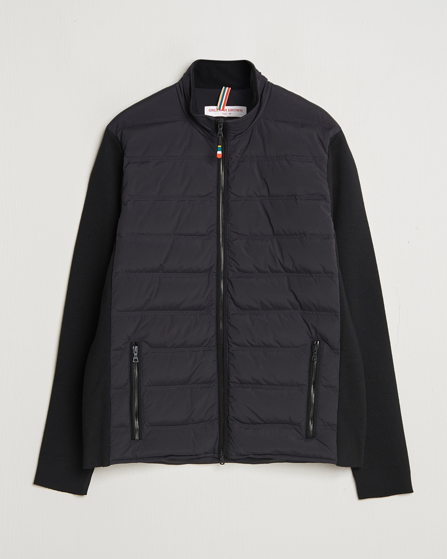 Homme | Manteaux Et Vestes | Orlebar Brown | Wallace Hybrid Jacket Black