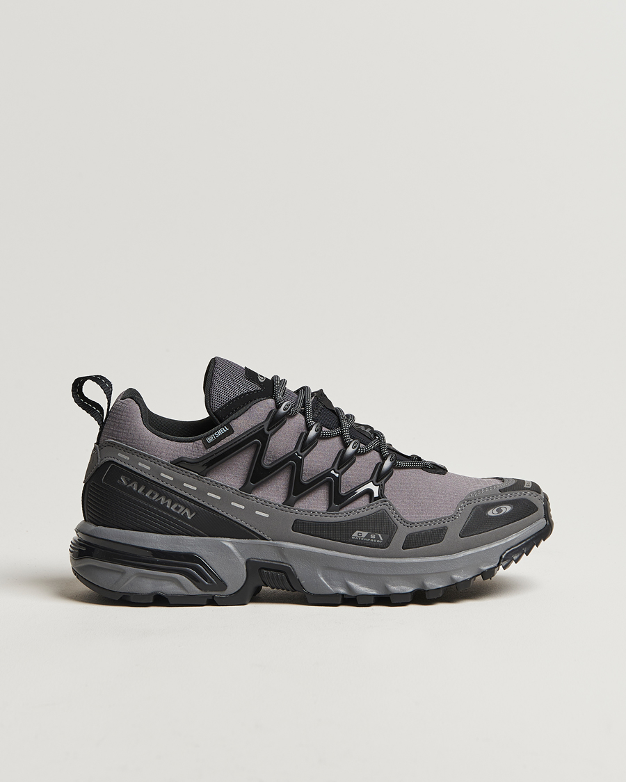 Homme | Salomon ACS+ CSWP Sneakers Castlerock/Black | Salomon | ACS+ CSWP Sneakers Castlerock/Black