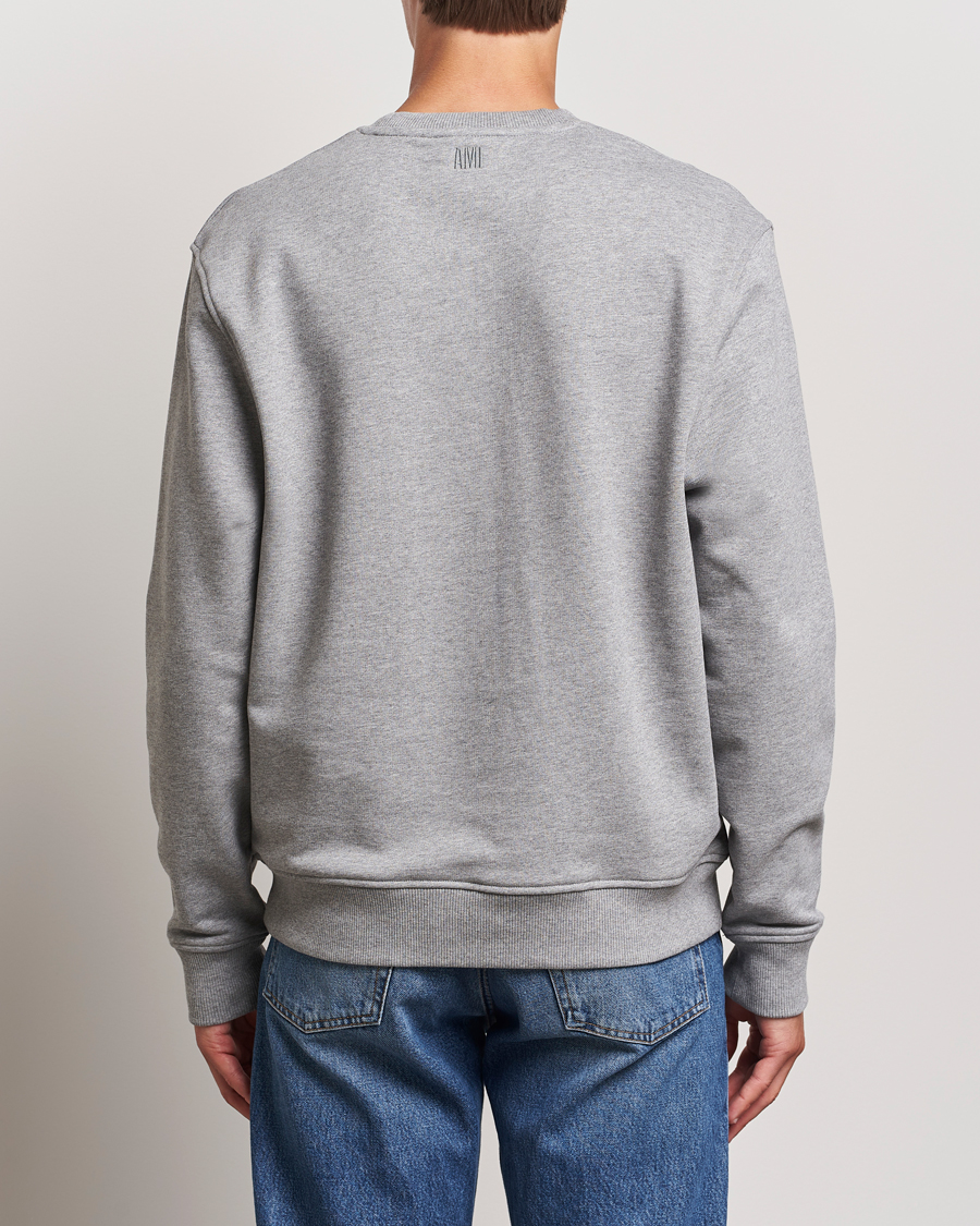 Homme | Pulls Et Tricots | AMI | Heart Logo Sweatshirt Heather Grey