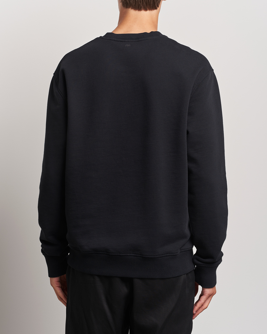 Homme | Pulls Et Tricots | AMI | Tonal Heart Logo Sweatshirt Black