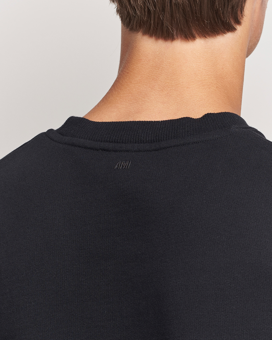Homme | Pulls Et Tricots | AMI | Tonal Heart Logo Sweatshirt Black