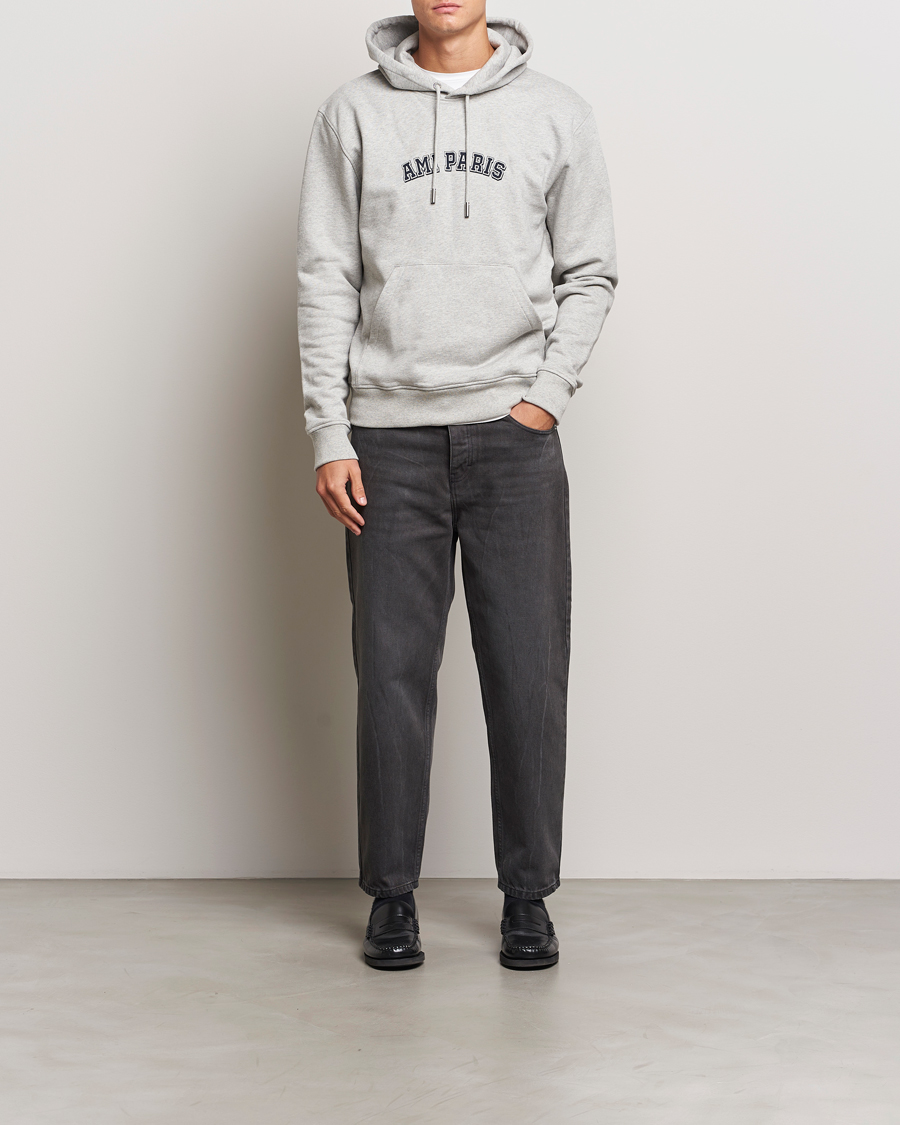 Homme | Jeans | AMI | Tapered Fit Jeans Washed Black