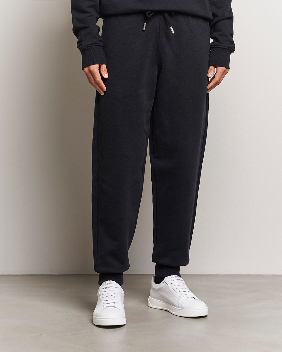 Homme | Pantalons | AMI | Tonal Heart Logo Sweatpants Black
