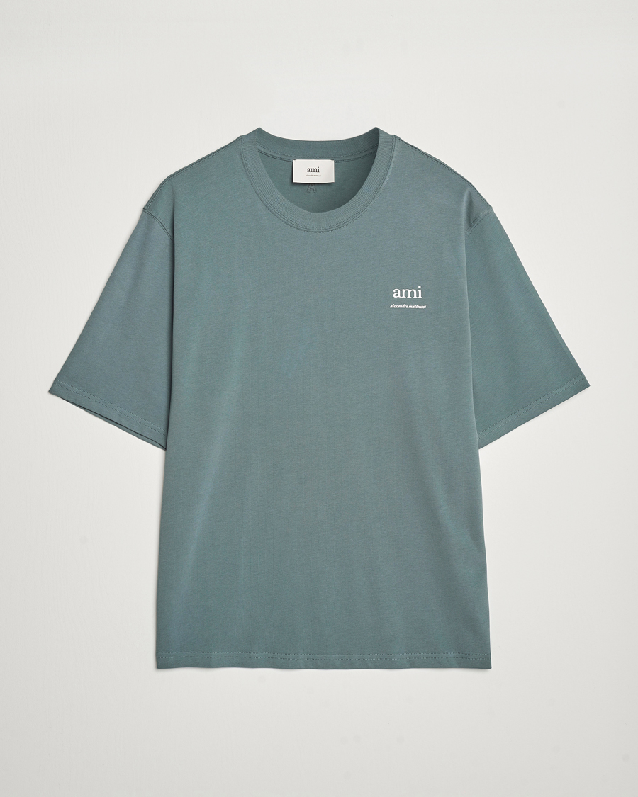 Homme | T-shirts | AMI | Logo T-Shirt Antique Clay