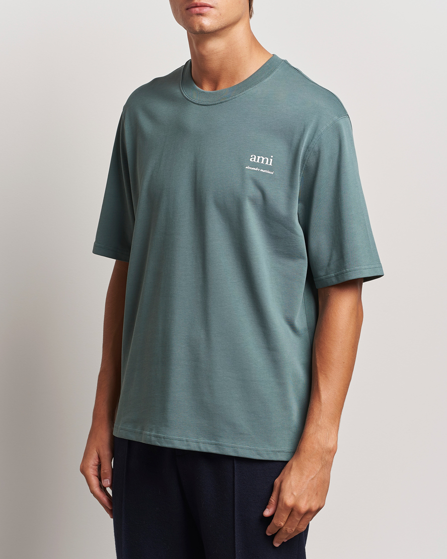 Homme | T-shirts | AMI | Logo T-Shirt Antique Clay