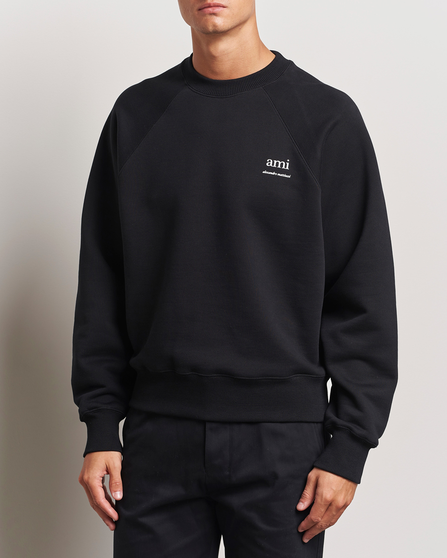 Homme | Pulls Et Tricots | AMI | Logo Sweatshirt Black
