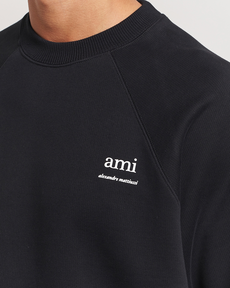 Homme | Pulls Et Tricots | AMI | Logo Sweatshirt Black