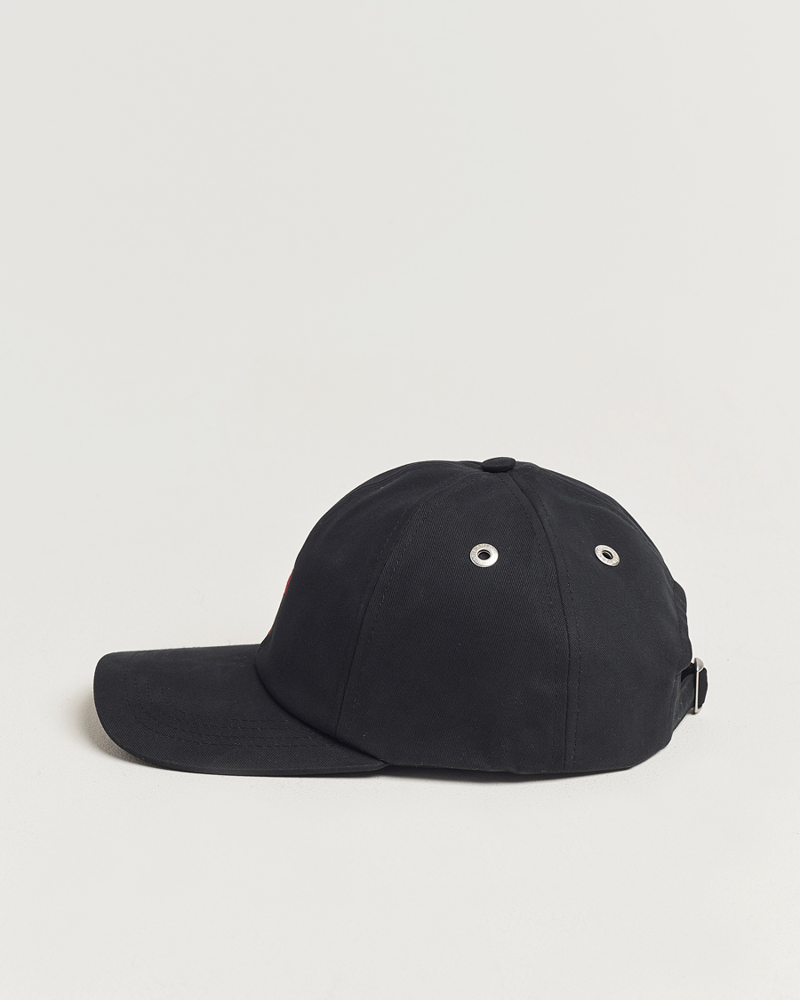 Homme | AMI Heart Logo Cap Black | AMI | Heart Logo Cap Black
