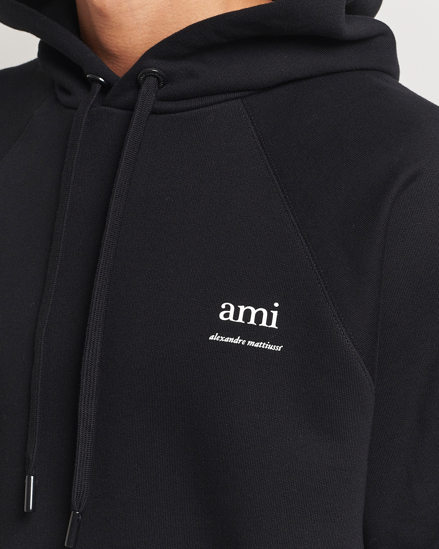 Homme | Pulls Et Tricots | AMI | Logo Hoodie Black