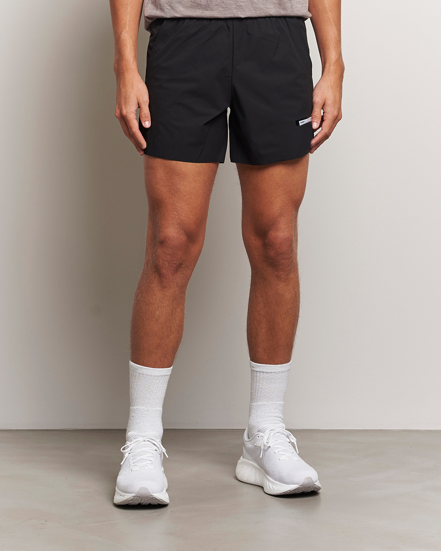 Homme | Shorts | Satisfy | PeaceShell 5 Inch Shorts Black