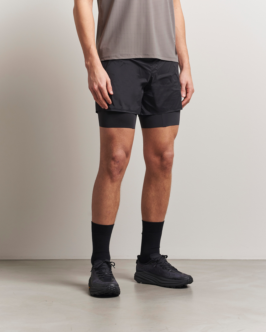 Homme | Shorts | Satisfy | TechSilk 8 Inch Shorts Black